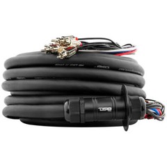 DS18 MDSA10/4.50FT Medusa Snake Audio Wire 10 Channels RCA 4 x 12GA Power Cable