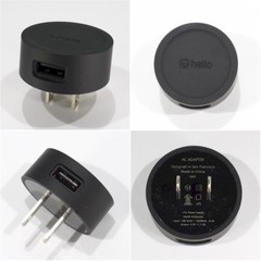 NEW BLACK USB Power Supply (5V/1A) for Magnifying/Photography/Makeup LED Light
