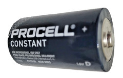 (Pack 6) Duracell PC1300, 1.5V, D12 Procell Alkaline-Manganese Dioxide Battery