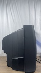 🔥 Vtg 1996 Magnavox 25” Retro Gaming Crt Tv Rear Av Inputs Television W/remote