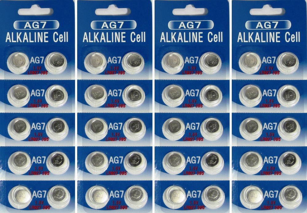 40 AG7 LR927 395 SR57 1.5 Volt Alkaline Cell Watch Batteries Ships From USA