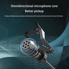 3.5mm External Microphone for Car Radio Stereo GPS Bluetooth Handsfree Audio Mic