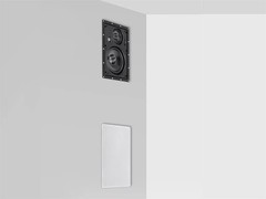 Monoprice 3-Way Carbon Fiber In-Wall Speakers – 6.5in (Pair) W/ Magnetic Grille