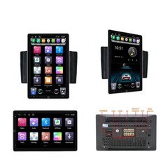 2DIN 10.1” Rotatable Android 10 Touch Screen Quad Car Stereo Radio GPS Wifi BT