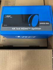 4K 1X4 Hdmi Splitter, – 1 Port To 4 Hdmi Display Duplicate/mirror – Powered