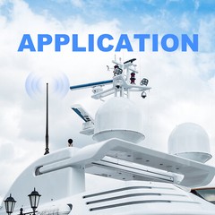 Marine Stereo Radio Antenna Boat Waterproof Rubber Aerial For ATV UTV Car Yachet