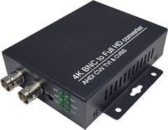 4K BNC TO HDMI CONVERTER CONVERT HD TVI/ CVI/ AHD ANALOG VIDEO SIGNAL TO HDMI