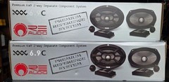 XXX6.9C – RE Audio 6″ x 9″ 240W RMS 2-Way XXX Series Component Speakers System