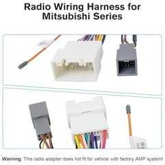 20Pin Radio Wiring Harness Adapter 16Pin ISO Android Car Stereo Wire Harness