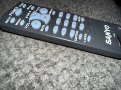SANYO TV FXTG Gray Remote AC Authentic (MADE IN INDONESIA) OEM Genuine