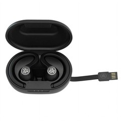 JLab Audio JBuds Air Sport True Wireless Headphones + Charging Case Black