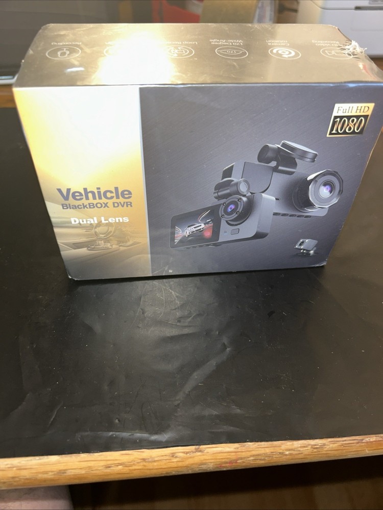 Vehicle Black Box DVR Dash Cam New 32 Gb Memory Card Included