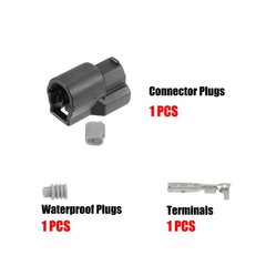 1 Set 1 Pin No.388105A2A01 Car AC Compressor Connector Adapter Kit for Honda