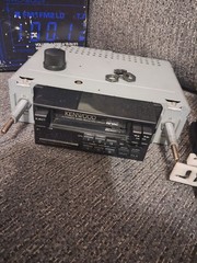 Vintage Kenwood KRC-2003 Cassette Receiver. comes with Original Box and Accessor