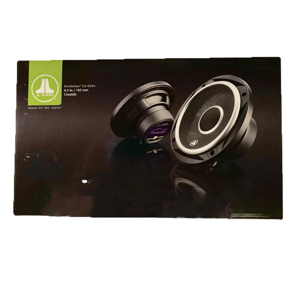 JL Audio C2-650X Evolution Series 6-1/2″ 2-way 6.5-inch (165 mm) Coaxial Speaker