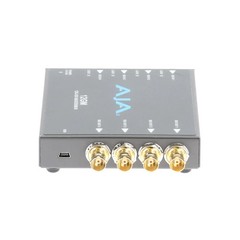 AJA 12GM 12G-SDI to/from Quad 3G-SDI Mux/Demux 4K/UltraHD Converter w/ AC