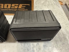 Bose 151 Indoor Outdoor Extreme Weather Proof Speakers Only!! Black Used !!