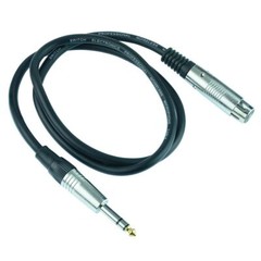 6.35mm 1/4″ Stereo Jack Plug to XLR Female Socket Audio Lead Cable 1m 2m 3m 5m