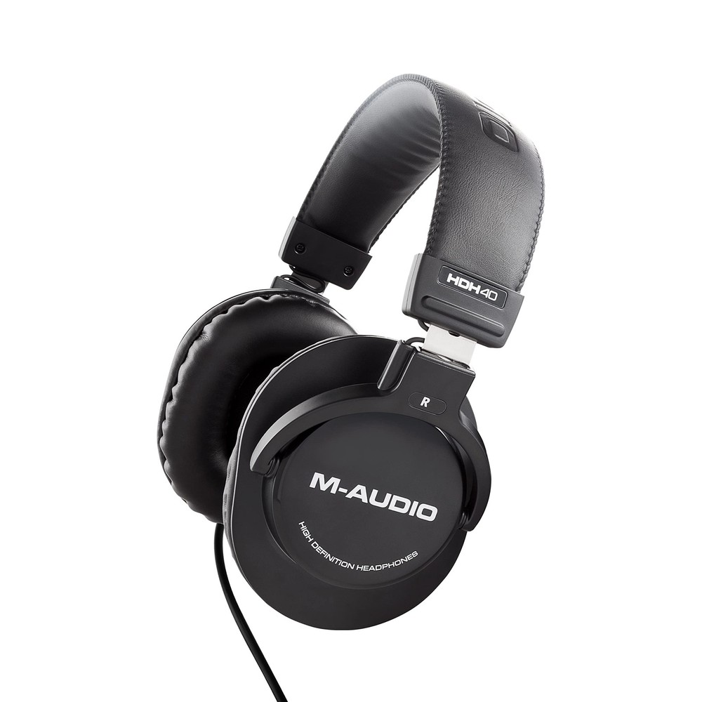 M~AUDIO HDH40 Studio Headphones, Closed Back, 2.7m Cable
