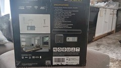 Orumrohn R201 Wireless Soundbar 1200W w/ Subwoofer, Remote, FM Radio, Black