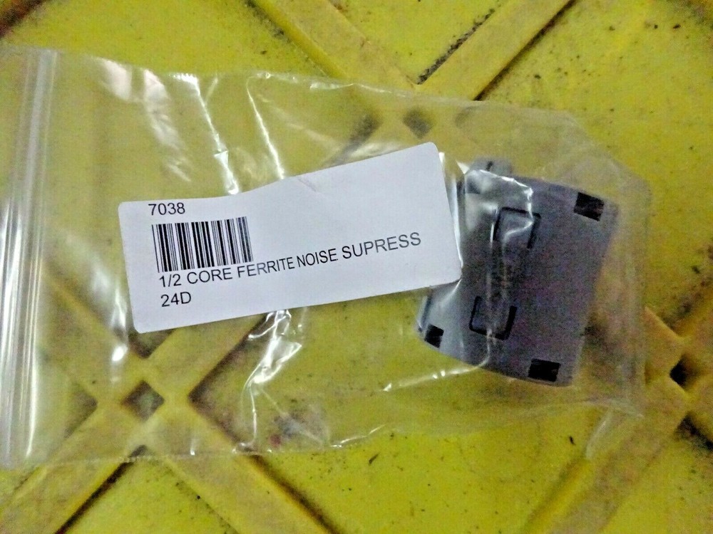 2 PACK OF Ferrite Core 1/2″ Cord Noise Suppressor Noise Filters 7038