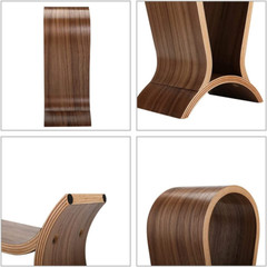Headphone Wooden Headset Stand For Desk Gaming Music Headphone Holder Walnut New