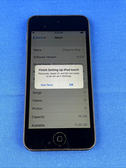 Apple iPod Touch 6th Gen A1574 16GB Space Gray No iCloud No MDM