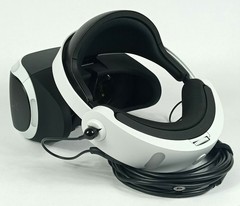 Sony PlayStation 4 PSVR Headset w/Earbuds Only V2 CUH-ZVR2 Tested Working