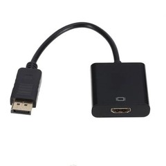 DisplayPort to HDMI Adapter Cable 1080P DP Male to HDMI Female Converter