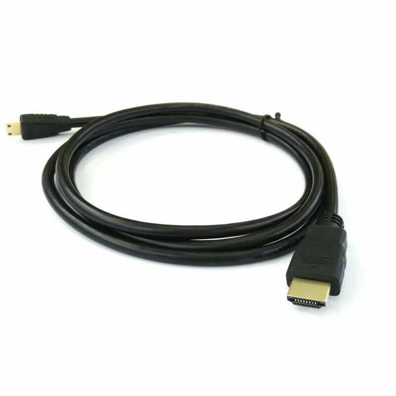 Mini HDMI to HDMI 5FT Cable High Speed 1080p FOR HDTV Gold Plated 5 feet 1.5M