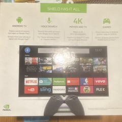 NVIDIA SHIELD Android TV Box 16GB 4K 2160p Wi-Fi Voice Control Black