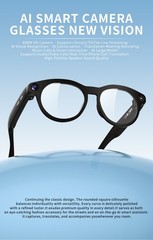AI Smart Glasses 800W Camera Live Video Recorder Real-Time Translation f android
