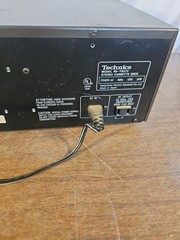 Technics RS-TR373 Double Stereo Cassette Deck HX PRO Needs Heads Cleaned Works