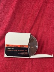 Lot of 8 Sony 1/4″ Reel To Reel Tapes In Box Japan 7 SLH-180 & 1 Super 150