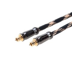 2-Pack- 6FT Premium Toslink Digital Optical Audio Cable SPDIF Fiber Optic Cord