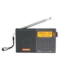 XHDATA D-808 Professional Portable Radio | FM Stereo/SW/MW/LW/Air Band Receiver