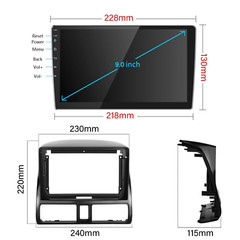 Apple CarPlay Android 15 Car Stereo Radio GPS Wifi For Honda CR-V CRV 2002-2006