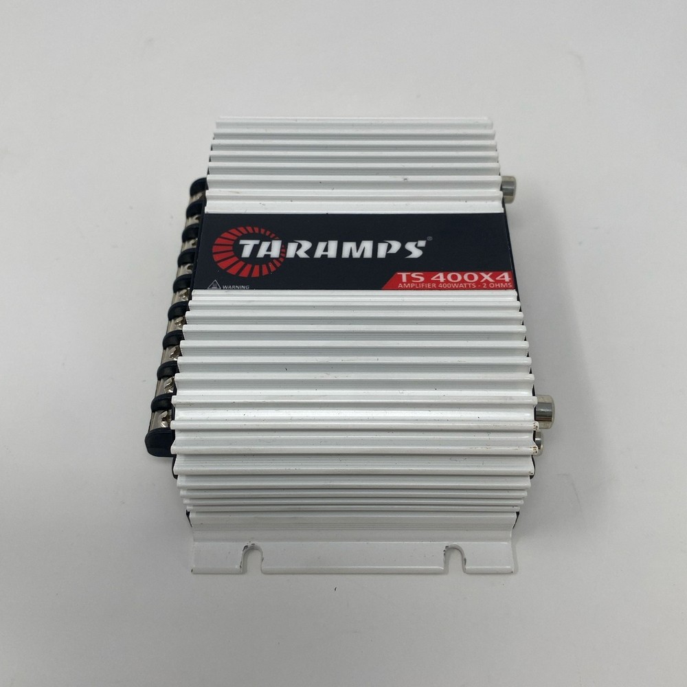 Taramps TS 400×4 V2 4-Channel Car Amp 400W RMS Silver/Black Small