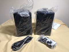 NEW-OPEN BOX JENSEN Set (2) JS43 4″ 3Way Speakers Indoor/Outdoor Complete A+