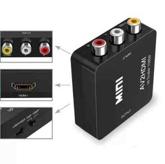 RCA to HDMI Converter Adapter AV 1080P For TV Audio Video Composite CVBS AV2HDMI