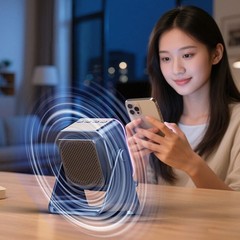 NEW Wireless Induction Speaker 5-in-1 Bluetooth Speaker With Phone Stand