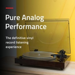 Fluance Reference High Fidelity Vinyl Turntable Record Player Nagaoka Cartridge