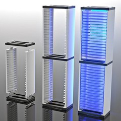 VIDEO GAME STORAGE TOWER ORGANIZER FOR PS5 PS4 PS3 NINTENDO SWITCH XBOX 36 DISCS