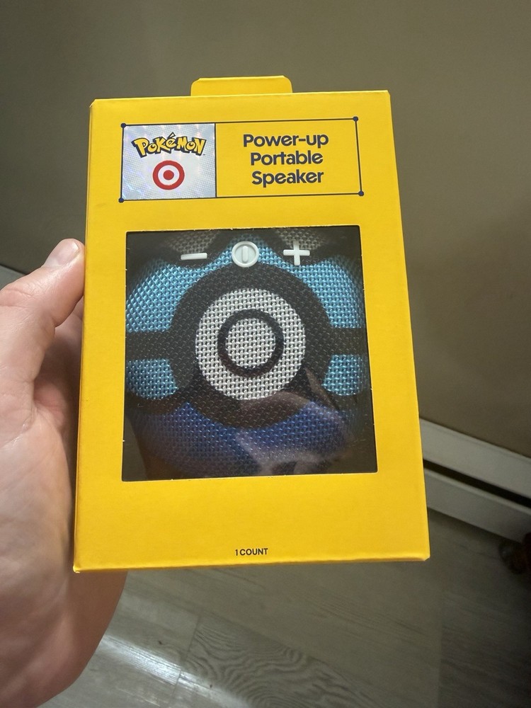 Pokemon x Target Dive Ball Portable Bluetooth Speaker NEW Rare Limited Edition