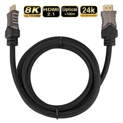 8K HDMI 2.1 UHD Cable HDTV 3D 4K 2160P HDR 120Hz 48Gbps Dolby HDCP 2.2 RGB 4:4:4