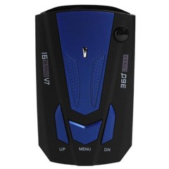 2021 Car Anti-Police Speeding Radar Detector Voice Alert 16 Band 360° GPS Camer