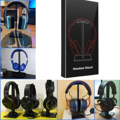Earphone Headset Hanger Holder Headphone Stand Desktop Display Holder Racks USA