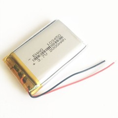 3.7v 2000mAh Li Po Polymer Rechargeable Battery For Mobile Phone GPS DVD 103450