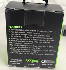 AXXESS AXSWC-2 Steering Wheel Control Interface Retain Steering Controls .A2
