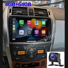 4+64GB Android 15 For Toyota Corolla 2009-2013 Car Stereo Radio CarPlay +Camera